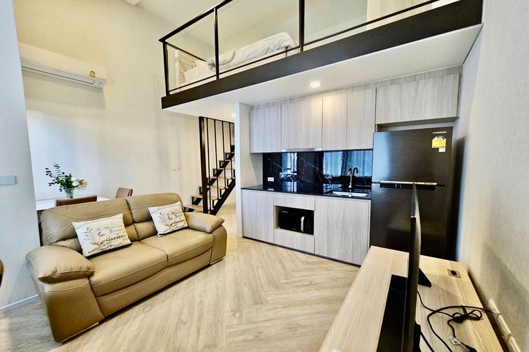 🔥 เช่าด่วน !! Siamese Sukhumvit 48, 1 ห้องนอน Lofts, 1 ห้องน้ำ, ชั้นสูง 16++, วิวแม่น้ำ!!🔥Code C20230700013 แต่งครบ, พร้อมเข้าอยู่ 📣📣