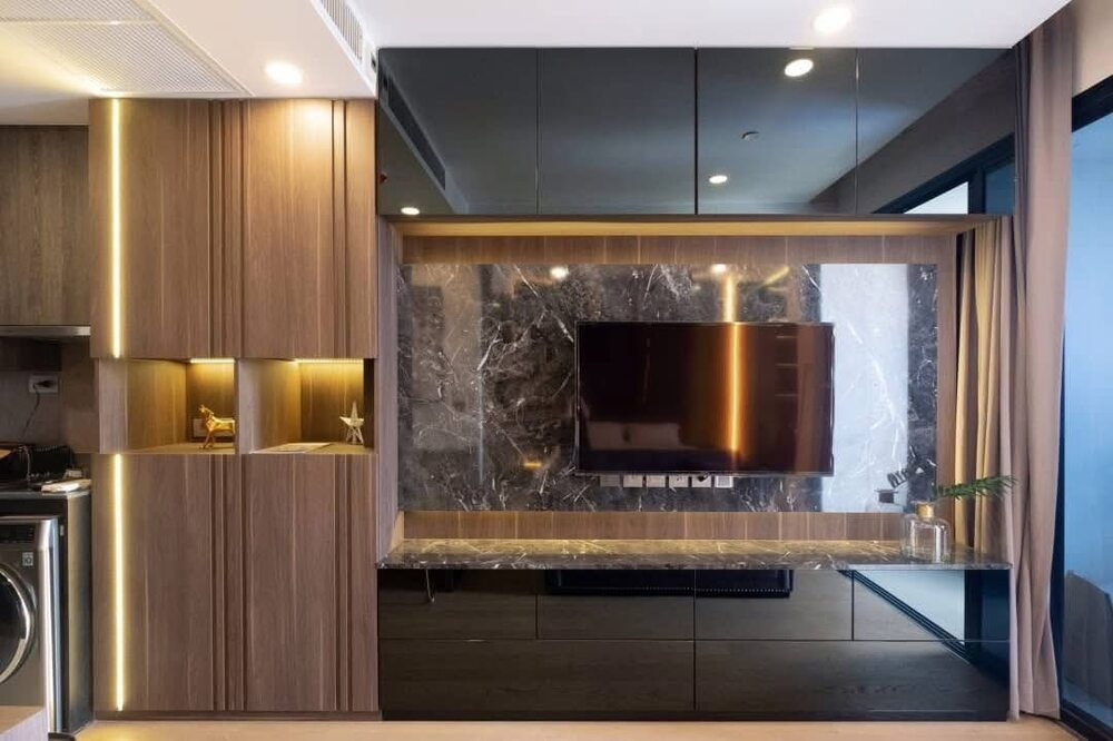 รูป 🔥เช่าด่วน !! ห้องหายาก !! Ashton Chula - Silom, 1 ห้องนอน, 1 ห้องน้ำ, วิวสวย, ชั้นสูง 45++ !!🔥Code C20221200094 แต่งครบ, พร้อมเข้าอยู่📣📣 - รูปที่ 3/4