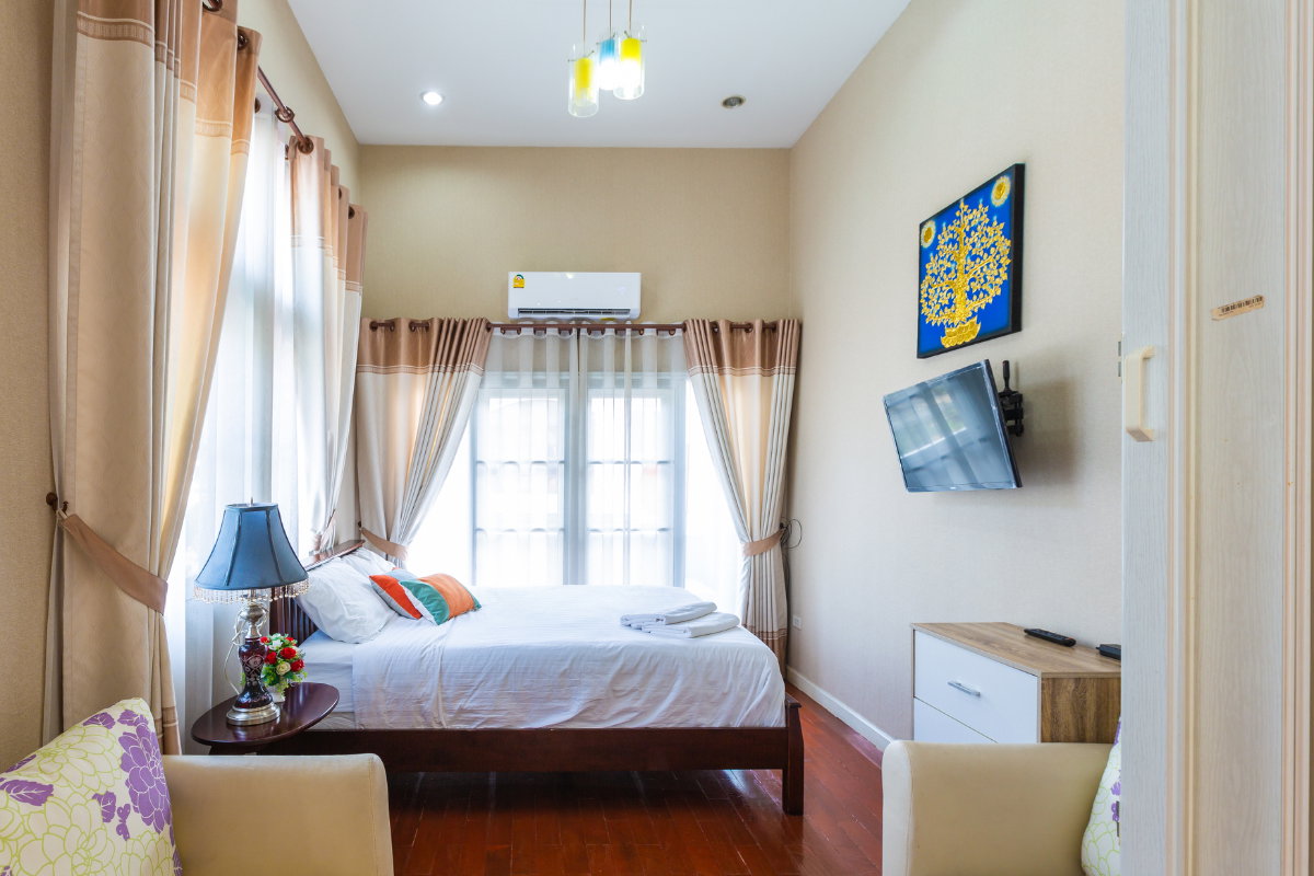 รูป 🏡 ให้เช่าพูลวิลล่า รีโนเวทใหม่ ในโครงการคุณภาพ เดินทางสะดวก ใกล้แยกรวมโชค พร้อมเฟอร์นิเจอร์ครบชุด ทำเลดีมาก - รูปที่ 11/18