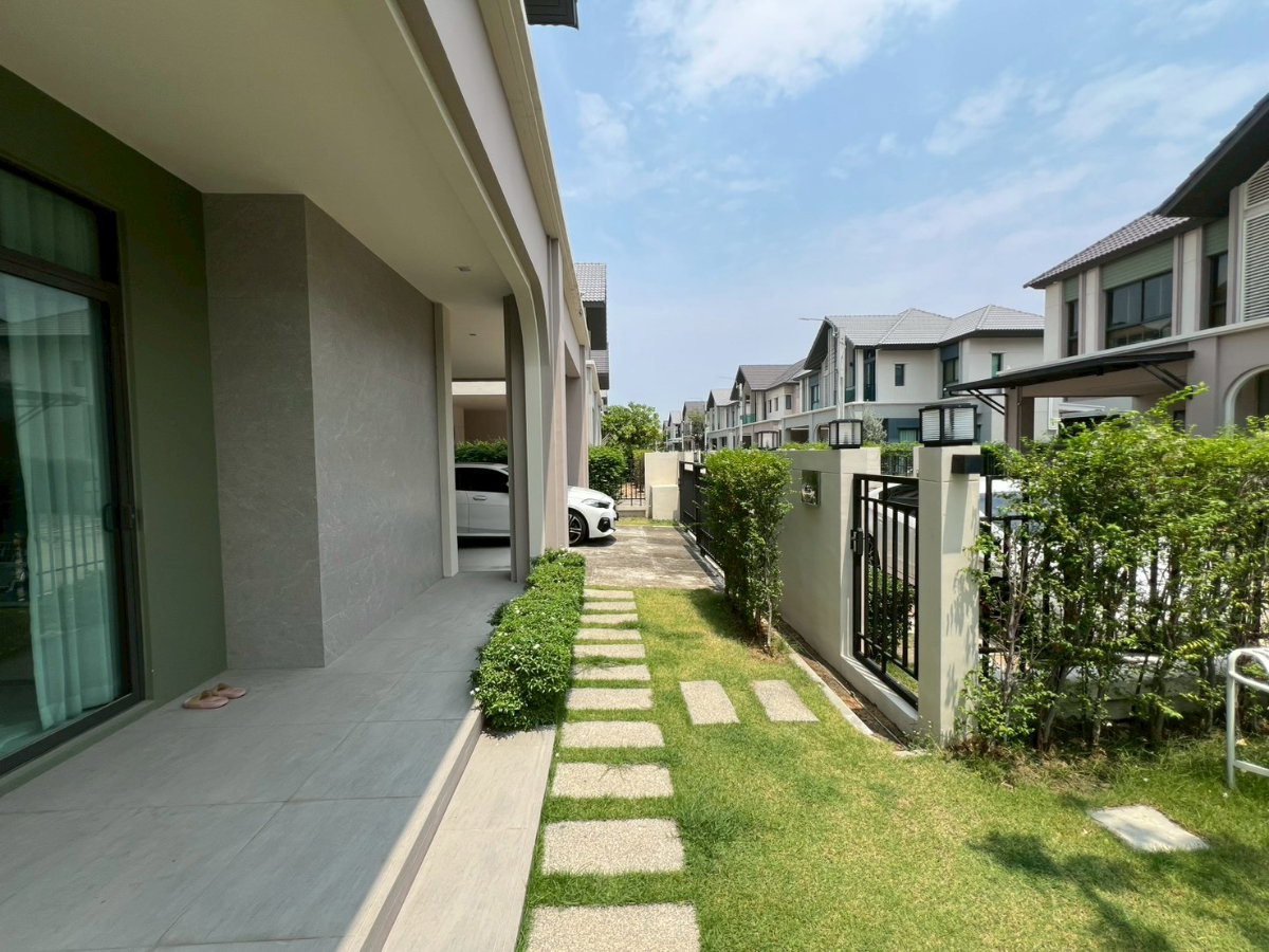 picture Bangkok Boulevard Westgate: Large, ready-to-move-in corner house. - 2/21