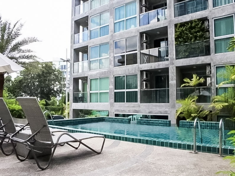 รูป Park Royal 2 Pratumnak Condo for Sale with Tenant Studio Unit - รูปที่ 1/4