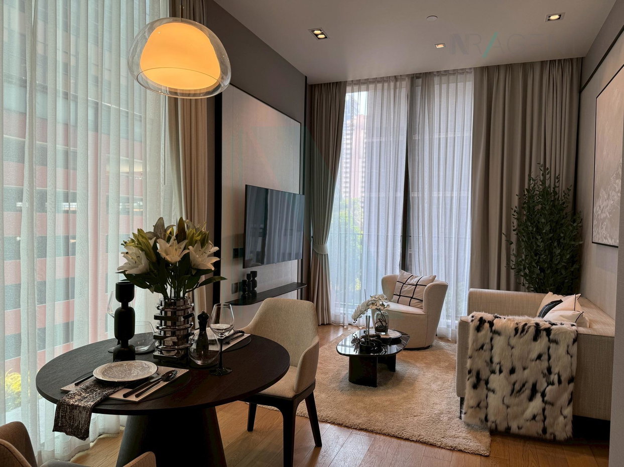 รูป ให้เช่าคอนโด ทเวนตี้เอท ชิดลม อาคาร Villa ชั้น 4 1 ห้องนอน ขนาด 46.00 ตรม ใกล้ Central ชิดลม - รูปที่ 3/8