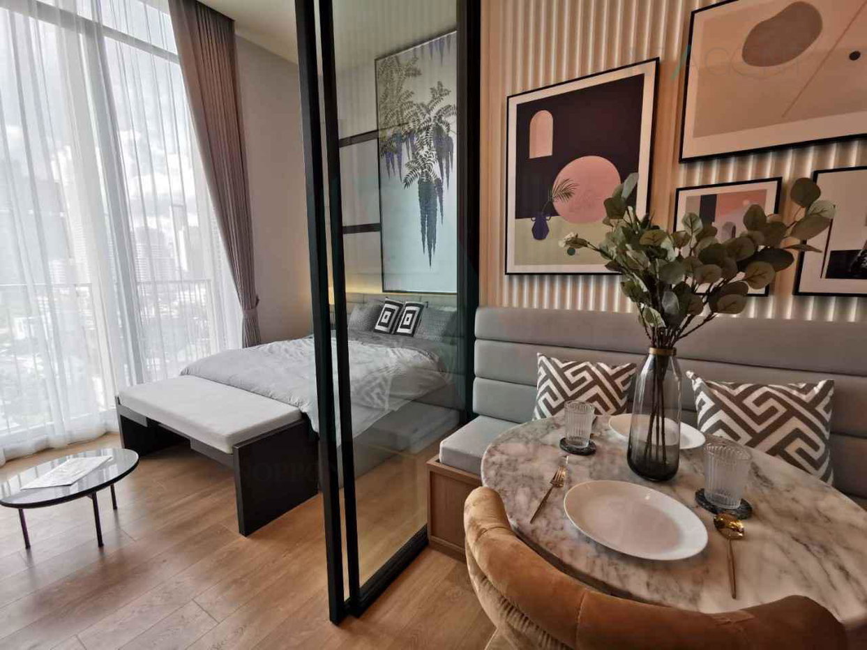รูป 📌Exclusive!📌 ให้เช่าคอนโด โนเบิล อราวน์ สุขุมวิท 33 อาคาร 1 ชั้น 14 1 ห้องนอน ขนาด 27.00 ตรม ใกล้ The Em District - รูปที่ 2/8