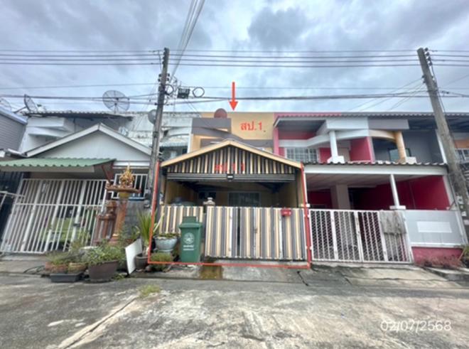 รูป ทาวน์เฮ้าส์ 16.7 ตร.วา ธันยพฤกษ์ ธัญบุรี ปทุมธานี 1.3M - รูปที่ 1/16