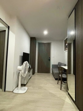 🚩 For Rent Condo NUE CROSS KHU KHOT STATION Building F, Floor 6,Studio, Room size 23 sqm