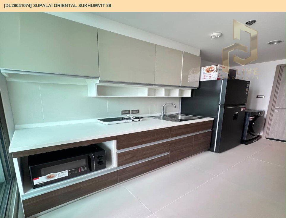 รูป DL26041074 ให้เช่าคอนโด ศุภาลัย โอเรียนทัล สุขุมวิท 39 (Supalai Oriental Sukhumvit 39) ใกล้ BTS พร้อมพงษ์ พร้อมเข้าอยู่ โทรด่วน 0800343450 LineID @655ebbvc - รูปที่ 16/17
