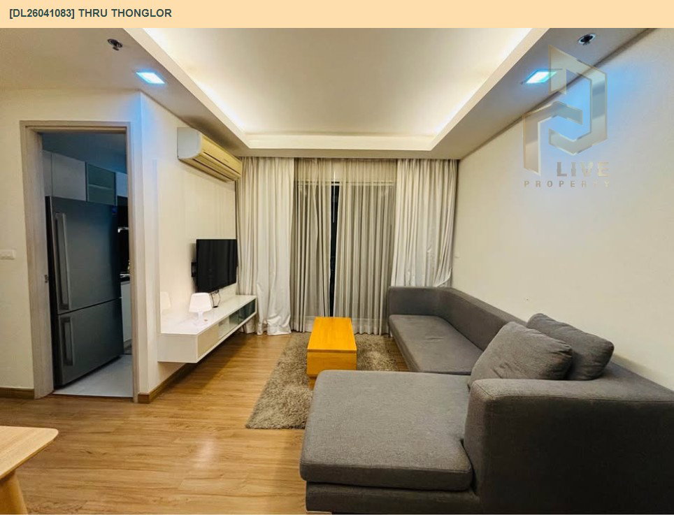 รูป DL26041083 ขายคอนโด ทรู ทองหล่อ (Thru Thonglor) ใกล้ BTS ทองหล่อ พร้อมเข้าอยู่ โทรด่วน 0614453194 LineID @162cjixi - รูปที่ 3/9