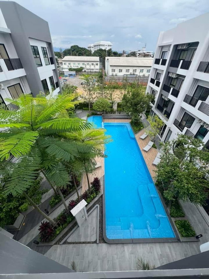 รูป 🔥 ให้เช่าคอนโด ** วิวสระว่ายน้ำ ** The Next Ruamchok City Hall Condominium ( เดอะเน็กซ์ รวมโชค ) คอนโดใหม่ ทำเลดีมาก เดินทางสะดวก - รูปที่ 4/9