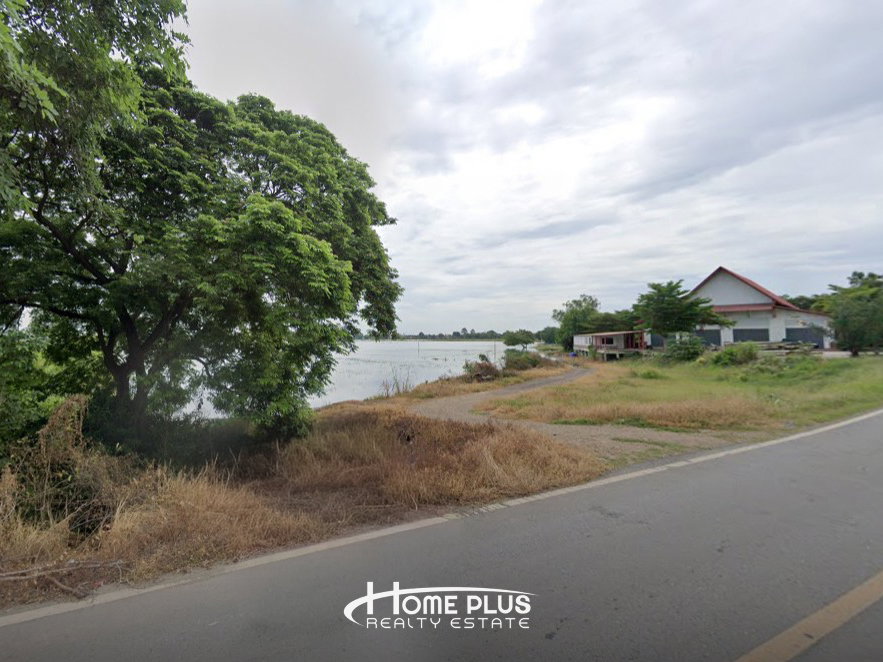 รูป ขายที่ดินเปล่า 10 ไร่ ตรงข้ามวัดป้อมรามัญ ต.สวนพริก อ.พระนครศรีอยุธยา - รูปที่ 3/6