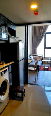 Condos for rent : For rent condo PARK ORIGIN CHULA - SAMYAN Building 1, Floor 27,Duplex, Room size 34 sqm