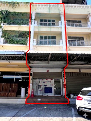 เช่าอาคารพาณิชย์ ถนนลำลูกกา : ให้เช่าอาคารพาณิชย์ 3 ชั้น ครึ่ง ตั้งอยู่ใกล้ BTS คูคต (MT arena คลอง 2ลำลูกกา)