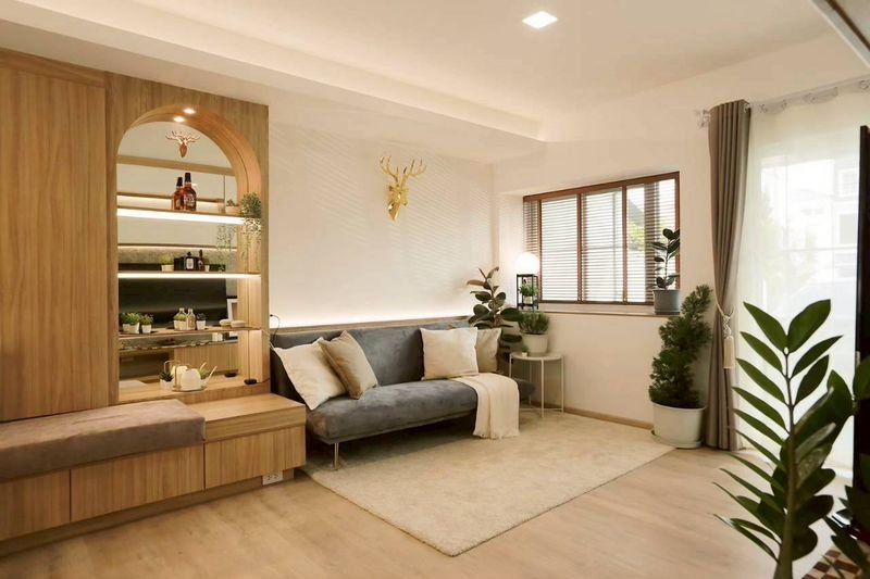 รูป Code: NPG261 🏡 ให้เช่า บ้านทาวน์โฮม Indy 2 บางนา – รามคำแหง 2 | บ้านเช่าพร้อมอยู่ Smart Home | ใกล้ Mega Bangna และใกล้โรงเรียนนานาชาติ - รูปที่ 7/20
