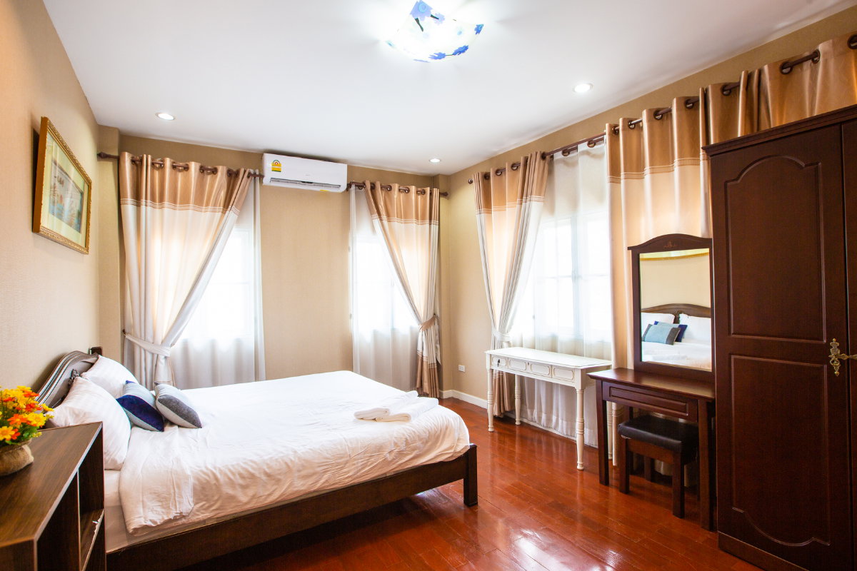 รูป 🏡 ให้เช่าพูลวิลล่า รีโนเวทใหม่ ในโครงการคุณภาพ เดินทางสะดวก ใกล้แยกรวมโชค พร้อมเฟอร์นิเจอร์ครบชุด ทำเลดีมาก - รูปที่ 13/18