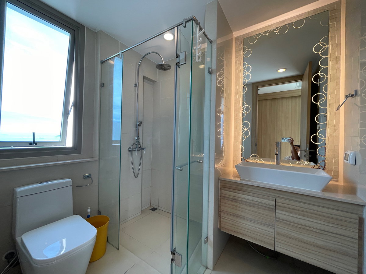 รูป For rent The Riviera Wongmat Beach SeaView Corner room  - รูปที่ 9/24