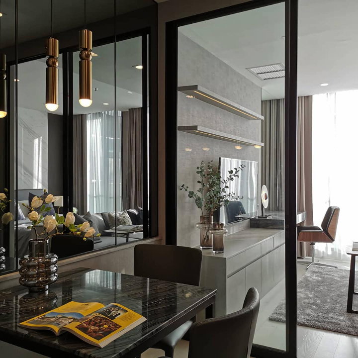 รูป ✅ ✅ ให้เช่า - Noble Ploenchit , Luxury Class 1 ห้องนอน พร้อมเข้าอยู่ ติดต่อไลน์ @bktasset โทร 095-325-8928 - รูปที่ 13/15