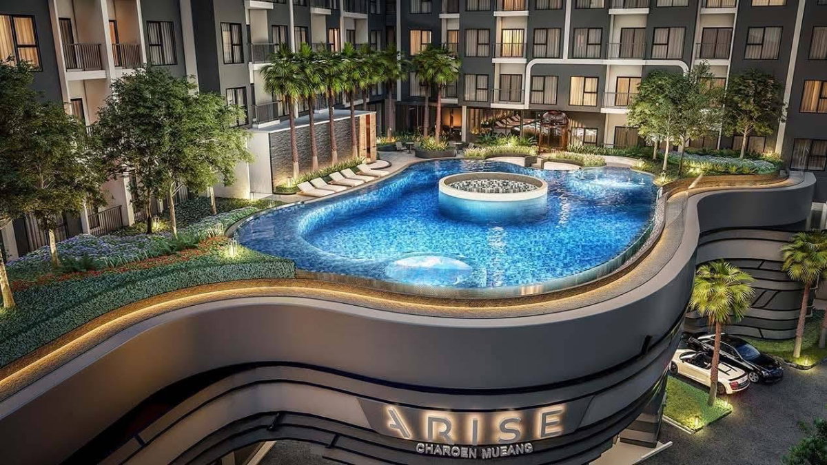 รูป ให้เช่า คอนโด Arise Charoenmueang  (อะไรซ์ เจริญเมือง) ชั้น 19 ขนาด 31 ตรม.  ห้องใหม่ สวยมาก - รูปที่ 13/15