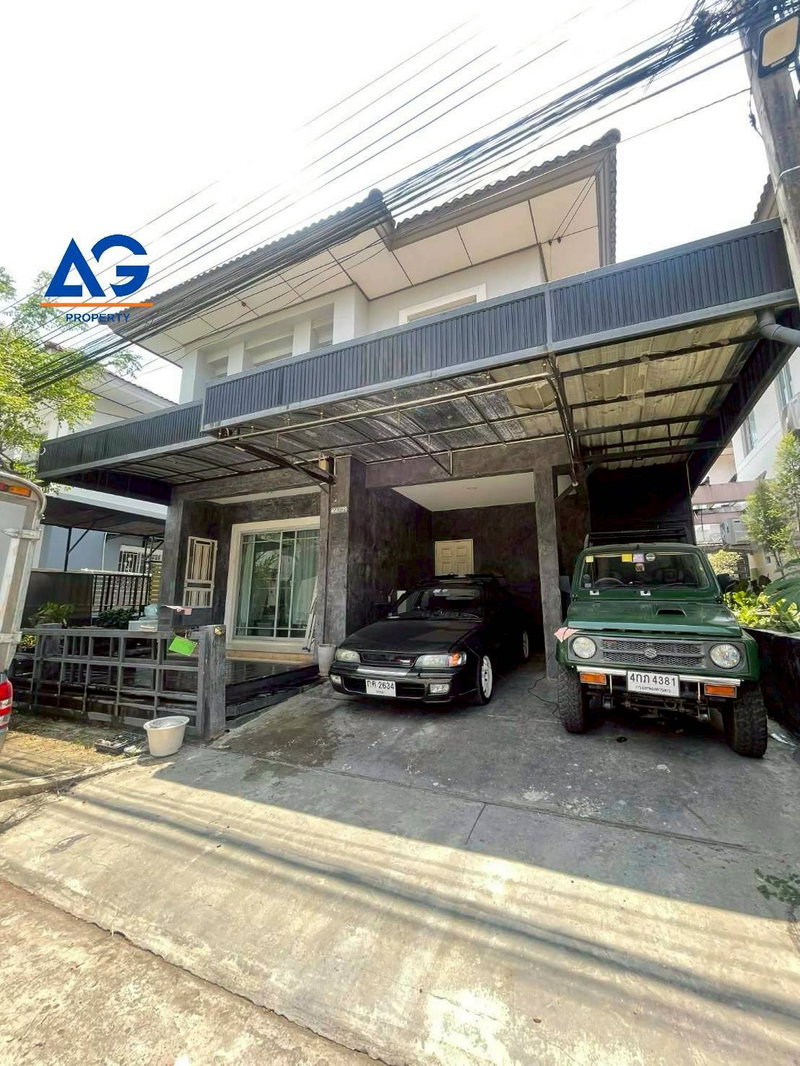 ขายบ้านแฝด : ขายบ้าน พร้อมพัฒน์1 รามอินทรา ขนาด35 ตรว.