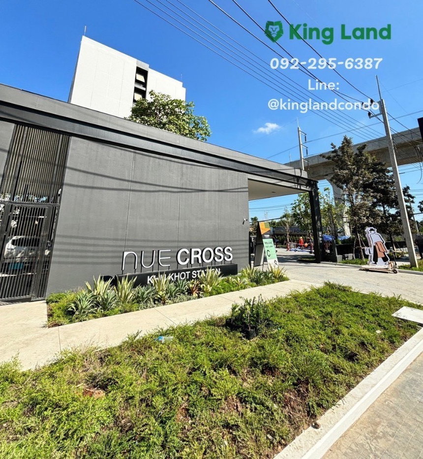 รูป #ให้เช่าคอนโด NUE CROSS KHU KHOT (นิว ครอส คูคต สเตชั่น) ✨ ห้องสวยมาก แบบ 1 Bedroom / 1 Living Room แยกห้องนอนเป็นสัดส่วน อยู่สบายกว่าห้องสตูดิโอ - รูปที่ 5/21