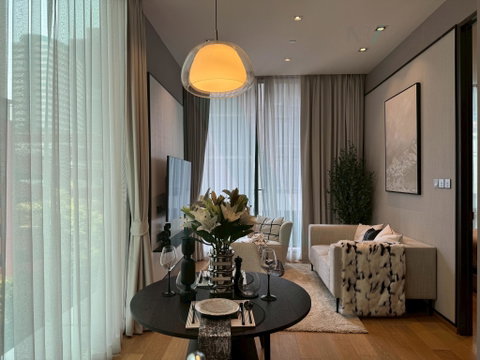 For Rent Condo 28 CHIDLOM Building Villa, Floor 4,1 bed room, Room size 46.00 sqm