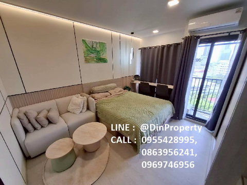 Rent FLO by Sansiri Studio Near BTS Gold Line Khlong San Station ICONSIAM