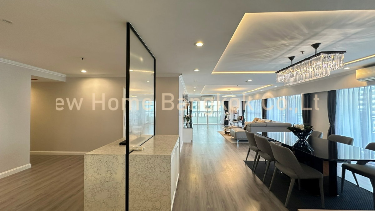 รูป คอนโด 3 ห้องนอนขนาดใหญ่สวยงามให้เช่าในย่านสาทร ใกล้สวนลุมพินี ทำเลใจกลางเมืองที่ตอบโจทย์การใช้ชีวิตระดับพรีเมียม - รูปที่ 27/30