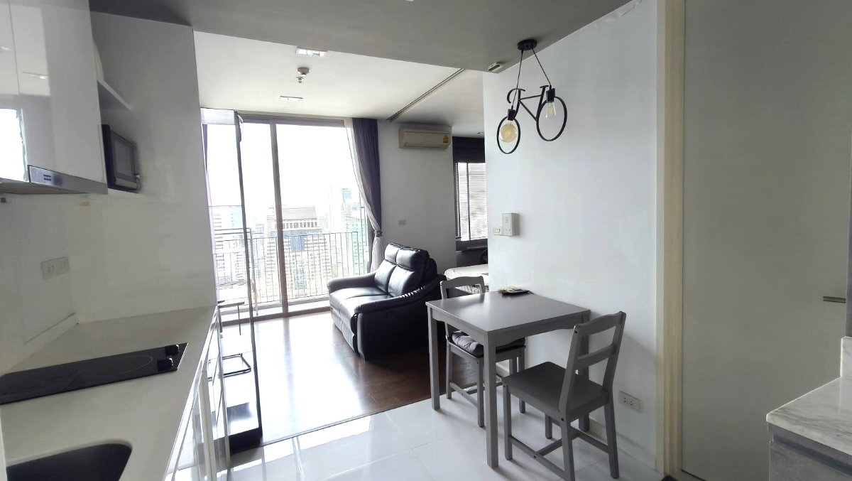 รูป Nara 9 Sathon Narathiwat, 39 ตรม, ชั้น 31, 1 ห้องนอน, 1 ห้องน้ำ - รูปที่ 4/22