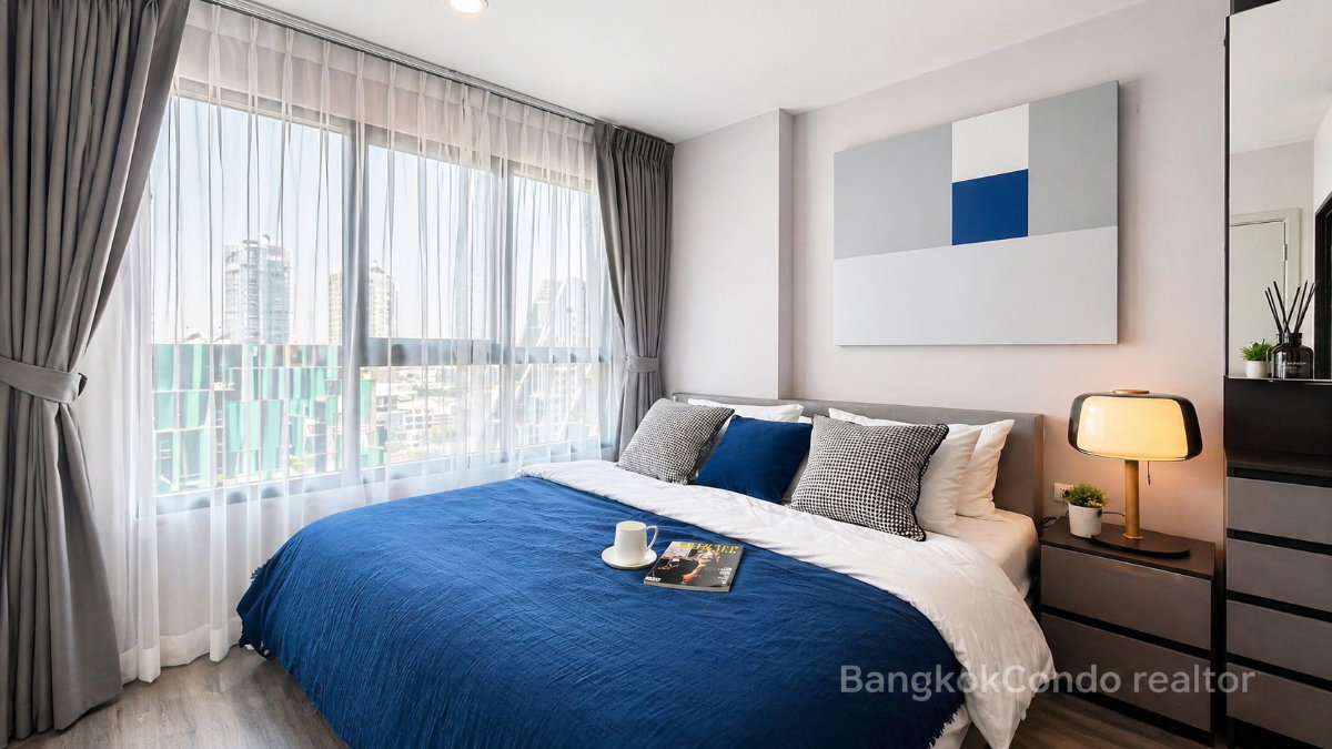 รูป 🍀🍀 Fully furnished💝 ให้เช่า📌 ไอดีโอ จุฬา – สามย่าน (Line:@rent2022)MRT สามย่าน✨พร้อมเข้าอยู่  ✨ A11239 - รูปที่ 2/12