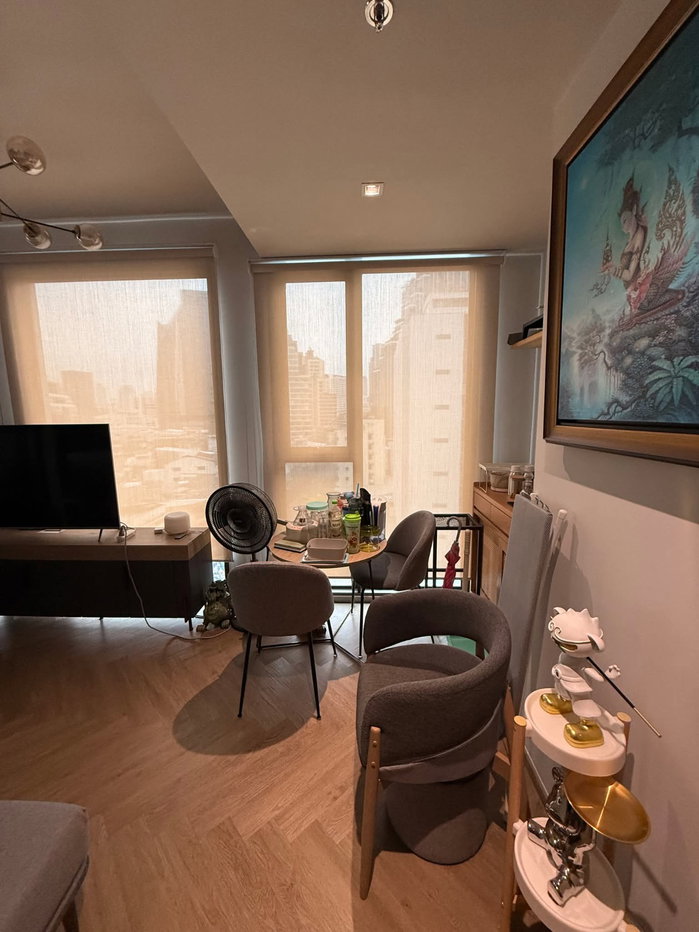 รูป Chapter Chula–Samyan | ห้องมุม 1 Bed Plus ใจกลางเมือง ใกล้ MRT เพียง 33,000 บาท/เดือน - รูปที่ 6/7