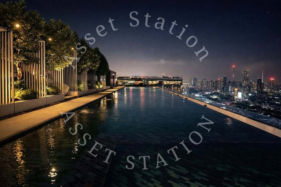 รูป 🏢ให้เช่า ห้องพร้อมอยู่ Life Asoke - Rama 9 แต่งครบราคาดี ใกล้ MRT พระราม 9🚅 - รูปที่ 12/12