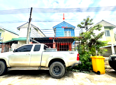 บ้านเดี่ยว 23.7 ตร.วา เอื้ออาทรรังสิตคลอง 10/3 หนองเสือ ปทุมธานี 687,000