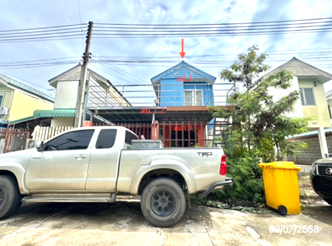 รูป บ้านเดี่ยว 23.7 ตร.วา เอื้ออาทรรังสิตคลอง 10/3 หนองเสือ ปทุมธานี 687,000 - รูปที่ 1/10