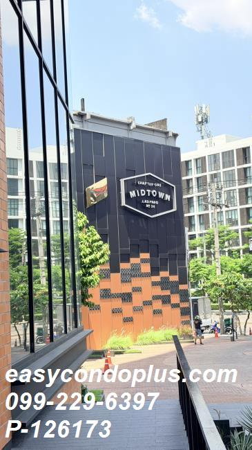 รูป P-126173 คอนโดให้เช่า @Chapter One Midtown 1 ห้องนอนสุดหรู ใกล้ MRT ลาดพร้าว เพียง 3 นาที! 21K l Line Id: @easycondoplus l 099-229-6397 - รูปที่ 12/16
