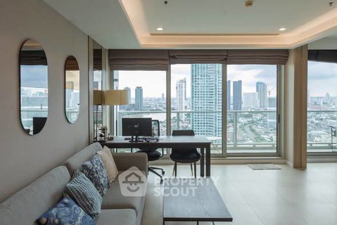 3-BR Condo at The River Condominium near BTS Saphan Taksin (ID 2830636)