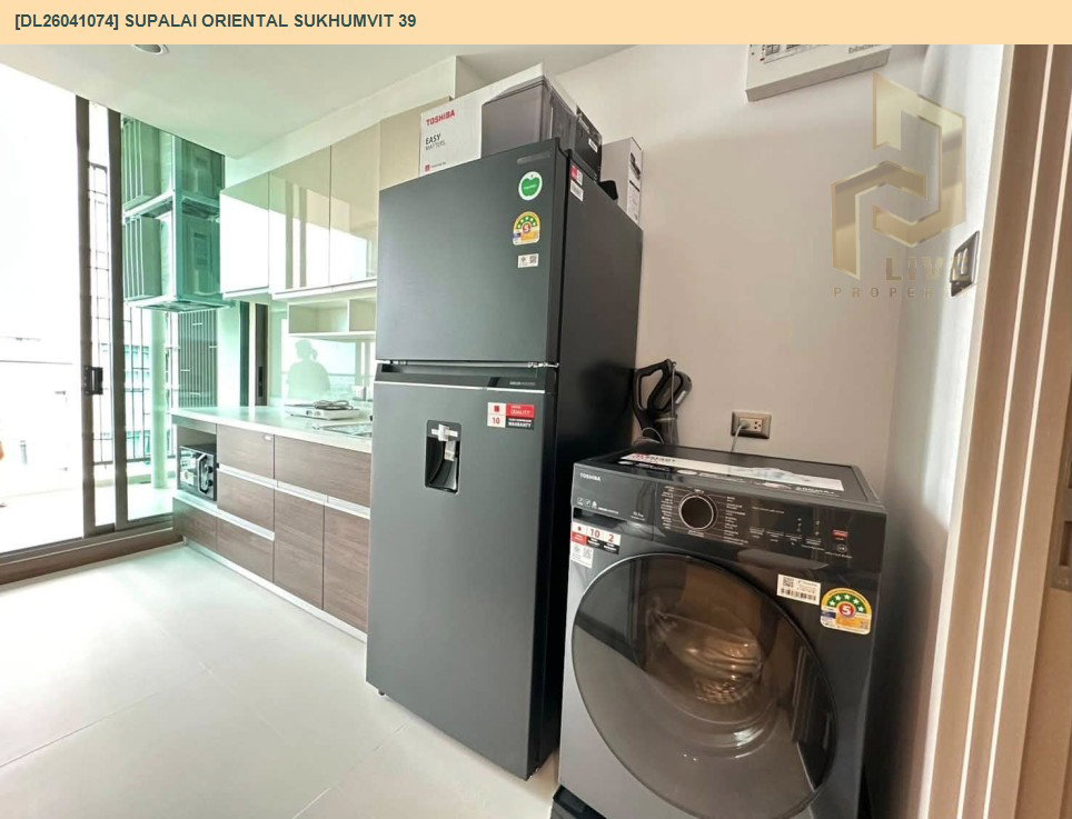 รูป DL26041074 ให้เช่าคอนโด ศุภาลัย โอเรียนทัล สุขุมวิท 39 (Supalai Oriental Sukhumvit 39) ใกล้ BTS พร้อมพงษ์ พร้อมเข้าอยู่ โทรด่วน 0800343450 LineID @655ebbvc - รูปที่ 17/17
