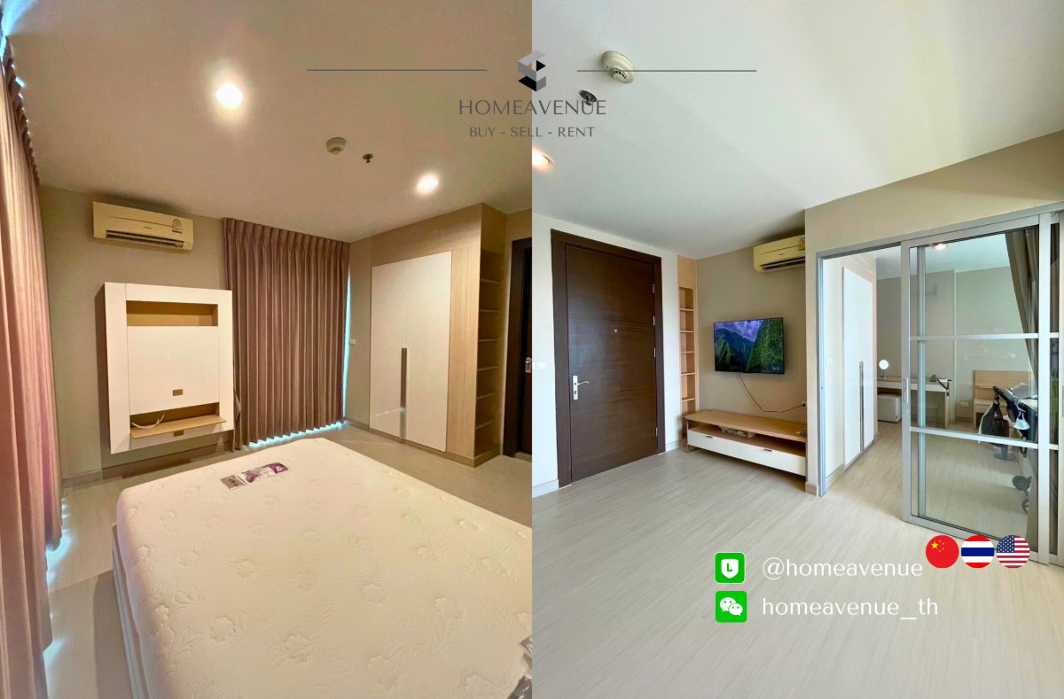 รูป Highlight✨ 1Bed 🚇 ใกล้MRT รัชดาภิเษก💥📲 Line: @homeavenue ⭐HA-1231 - รูปที่ 6/8