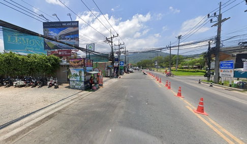 ขายที่ดินภูเก็ต ติดถนนบ้านดอน – เชิงทะเล ถมแล้วพร้อมพัฒนา ใกล้หาดบางเทาเพียง 5 นาที !