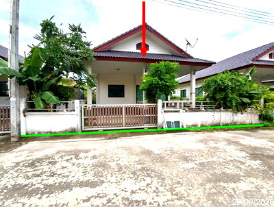 บ้านเดี่ยว ระยอง : บ้านเดี่ยว 52.5 ตร.วา วโรรส 8 บ้านค่าย ระยอง 2.3M