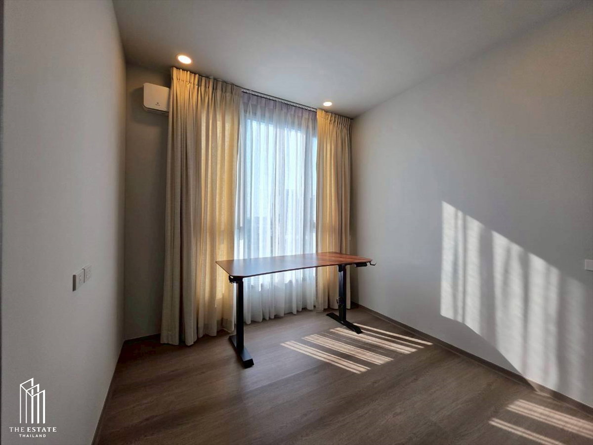 รูป For Rent Whizdom The Forestias (Petopia) สามารถเลี้ยงสัตว์เลี้ยงได้ ทั้งชั้นมี Layout นี้เพียงห้องเดียว ที่เป็นแบบ 2 ห้องนอน ตำแหน่งมุม ทิศเหนือ  - รูปที่ 20/21