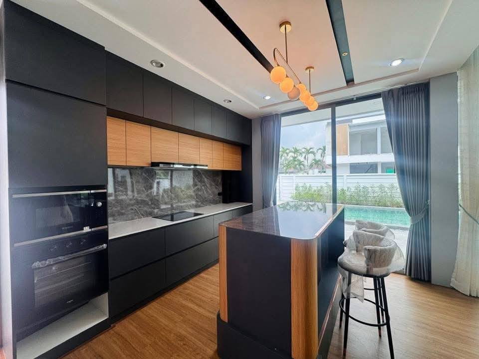 รูป KT0409🏡บ้านพูลวิลล่าใหม่พรประภานิมิต26 ใกล้อ่างน้ำมาบประชัน ที่ดิน 80ตรว 3นอน 4น้ำ🎁พร้อมเฟอร์นิเจอร์ใหม่🏊สระว่ายน้ำ - รูปที่ 4/10