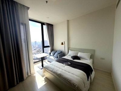 Condos for rent : P-126233 Stunning City View! Massarin Ratchayothin 1 Bed Near BTS Ratchayothin - 19,000 THB l Line Id: @easycondoplus l 099-229-6397