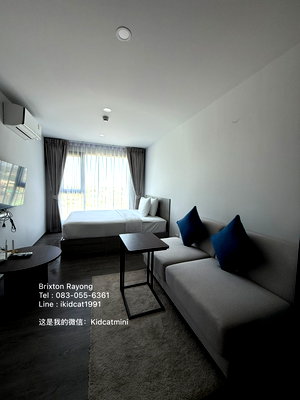 คอนโดให้เช่า : Brixton Rayong Condo ให้เช่าพร้อมเข้าอยู่