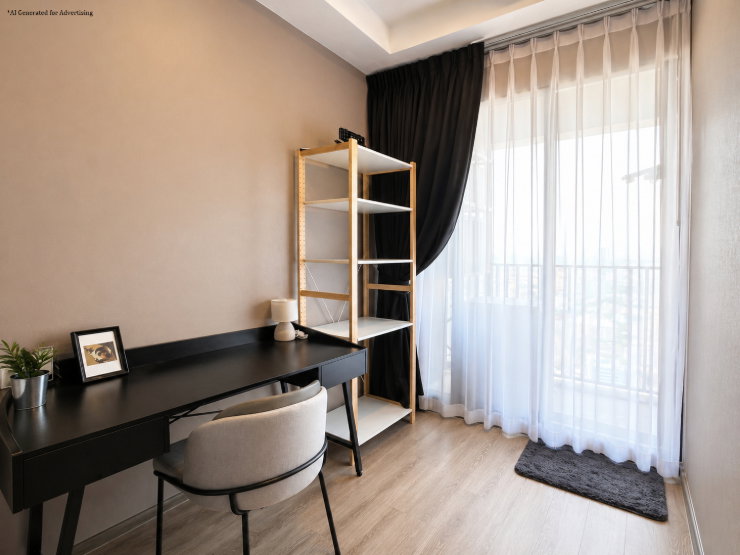 รูป คอนโด 1 ห้องนอน ขาย KnightsBridge Prime On Nut เฟอร์ครบ ใกล้ BTS อ่อนนุช - U5795681 - รูปที่ 3/8
