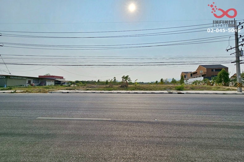 รูป ขายที่ดิน 10 ไร่ 70 ตร.ว. ชะอำ เพชรบุรี ติดถนนเพชรเกษม หน้ากว้าง เหมาะลงทุน - รูปที่ 2/9