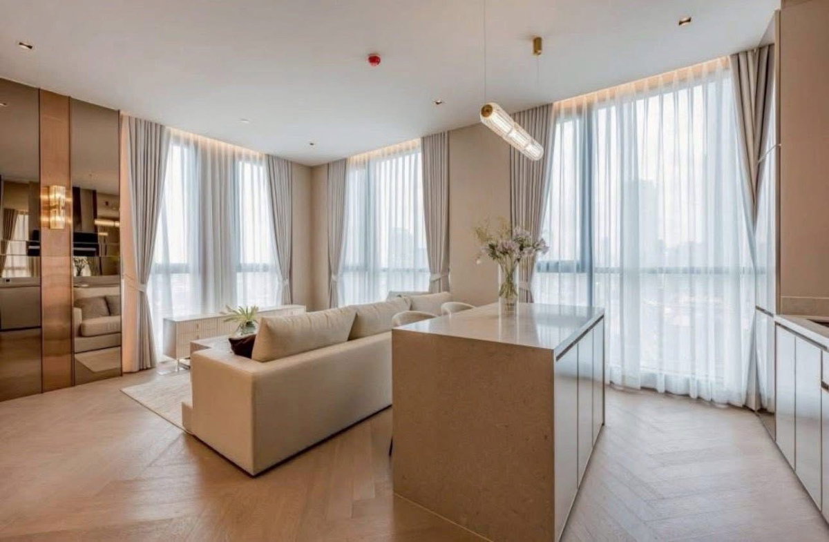 รูป 📍✅ให้เช่า The Reserve Sathorn  ห้องมุม• 2 ห้องนอน | 2 ห้องน้ำ🌟🛁🌟 - รูปที่ 7/11