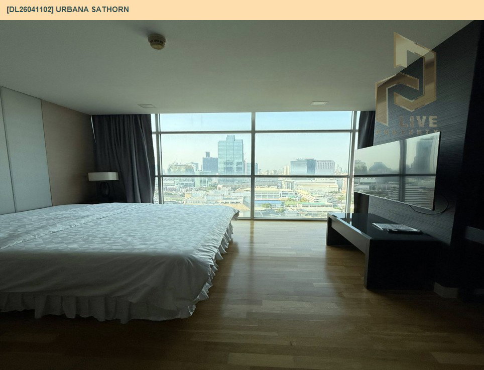 รูป DL26041102 ให้เช่าคอนโด เออร์บาน่า สาทร (Urbana Sathorn) ใกล้ BTS ช่องนนทรี พร้อมเข้าอยู่ โทรด่วน 0800343450 LineID @655ebbvc - รูปที่ 9/21