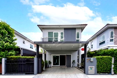 บ้านเดี่ยว แม็คโคร บางบัวทอง : หมู่บ้านศุภาลัยวิลล์ วงแหวน-บางใหญ่ ต่อเติมครบพร้อมอยู่ ใกล้ทางแยกต่างระดับบางบัวทอง