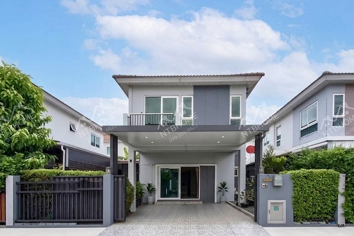 รูป หมู่บ้านศุภาลัยวิลล์ วงแหวน-บางใหญ่ ต่อเติมครบพร้อมอยู่ ใกล้ทางแยกต่างระดับบางบัวทอง - รูปที่ 1/13