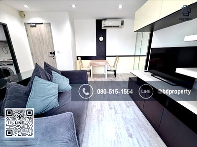 เช่าคอนโด ศูนย์วัฒนธรรมแห่งประเทศไทย : Bestdeal ให้เช่า ขนาด 2 ห้องนอน 45 sqm.เฟอร์นิเจอร์และเครื่องใช้ไฟฟ้าครบพร้อมเข้าอยู่ 24,000 บาท/เดือน “IDEO MOBI RAMA 9” ใกล้MRTและเซ็นทรัลพระราม 9 