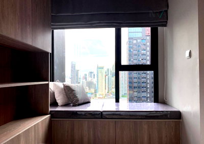 Condos for rent : 🔺Super special!🔺 For Rent Condo LIFE ASOKE - RAMA 9 Building B, Floor 32,Studio, Room size 25.00 sqm