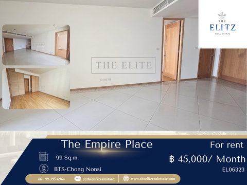 ✨ ว่างแล้วค่าา The Empire Place คอนโดหรูย่านสาทร ห้องสวย ราคาไม่เว่อร์ พร้อมเข้าอยู่แบบมีคลาส 💯✔